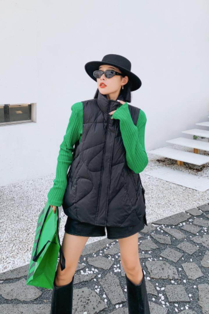 冬款羽绒马甲，女装马甲，芯俪歌 芭绯