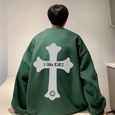 直播品质360克重磅美式卫衣H329特P28同步供应棉H329HM特P38，男装卫衣，电商A486