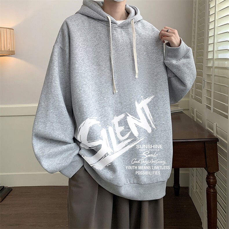 连帽卫衣男大码运动服帽衫外套WY2343-P35,男装卫衣,电商A040