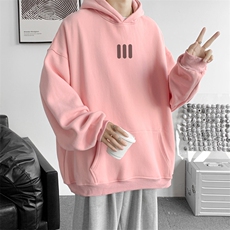 已注册/秋冬内景宽松无绳连帽卫衣男潮牌外套MS00683/P45加绒P50，女装短外套，电商B316
