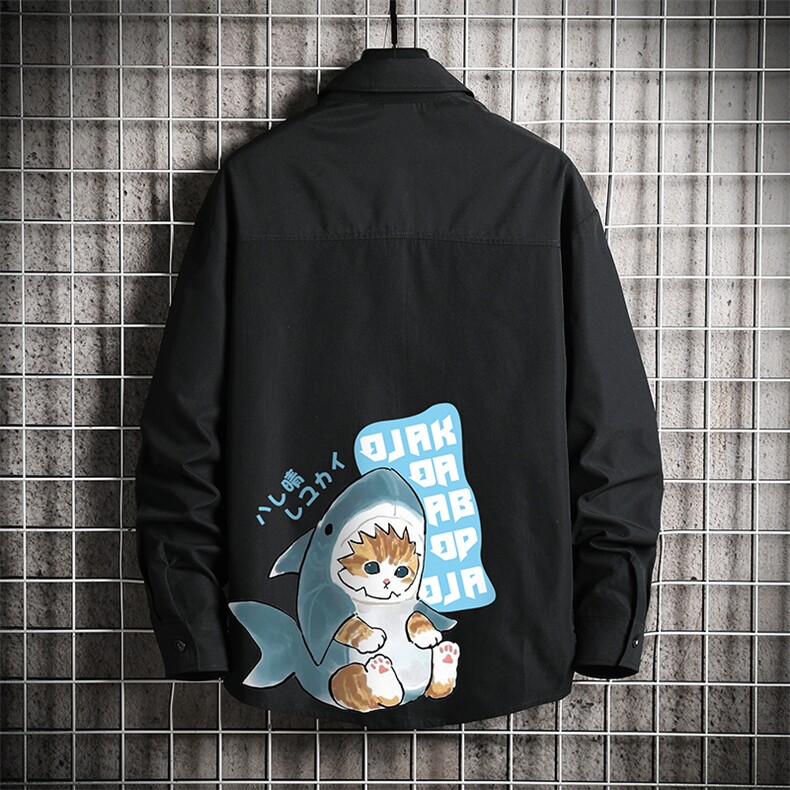 CS15217-P38加绒款-P48长袖衬衫男士大码宽松衬衣男寸衫网格,男装衬衫,电商A040A