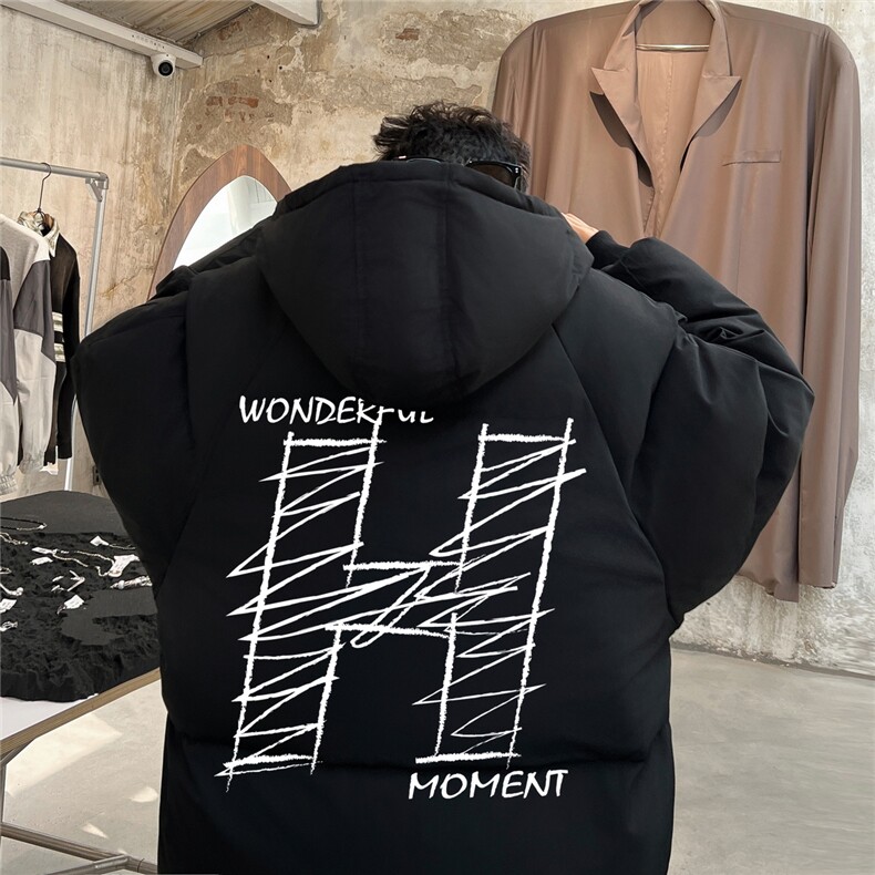 棉袄厚外套港风日系棉衣纯色棉服大码面包服1016-1M05P90K118,男装棉衣,星座1016-1（原电商B408-1）