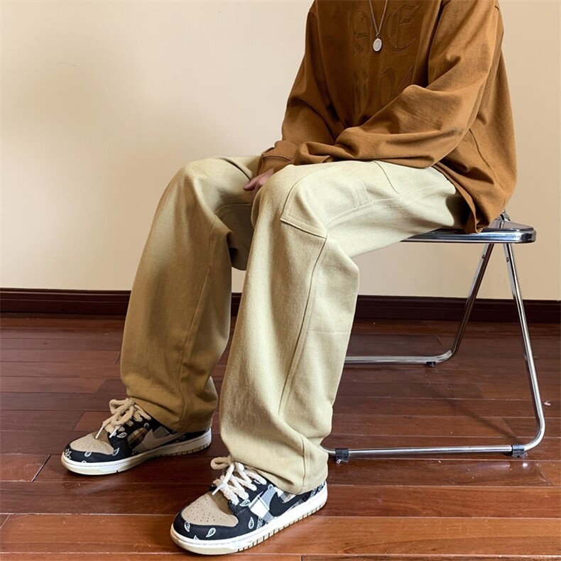 春秋贴布水系工装裤现货XZ604-KG39-P55控68,男装工装外套,星座604