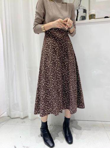 磨毛加厚半裙，女装半身裙，23