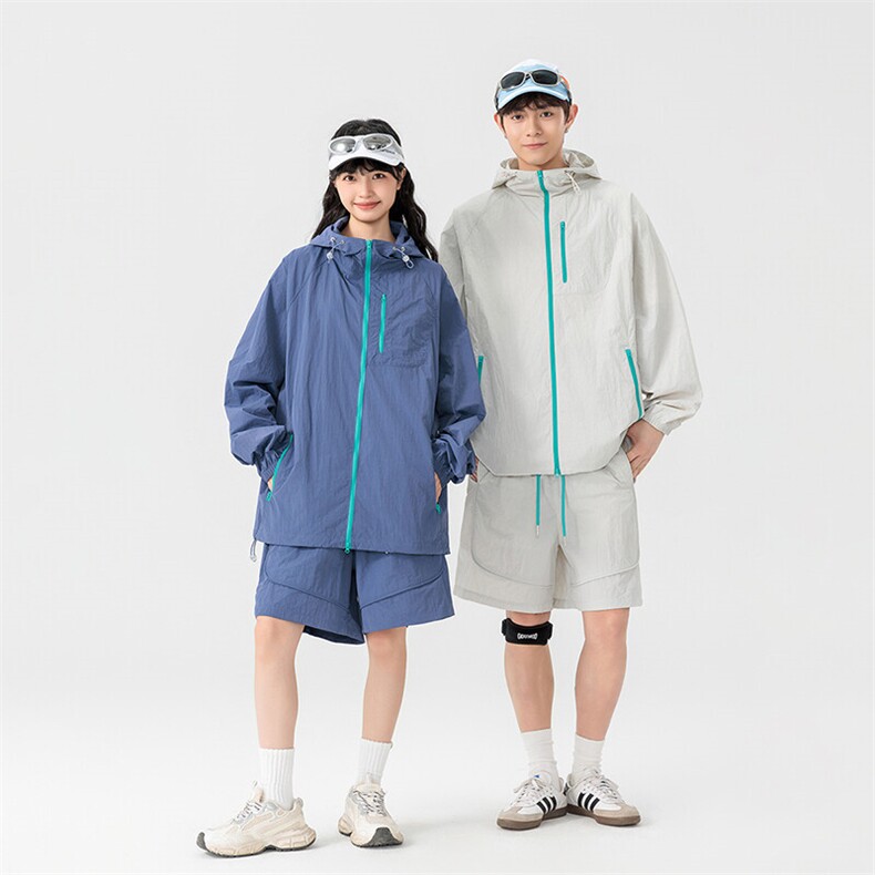 新款休闲防晒服,男装防晒衣,星座1106-2（原1111B）
