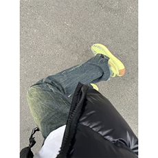 B221美式ins高街暗黑小众个性宽松直筒牛仔裤LK23140-P65控88，男装牛仔裤，电商B221