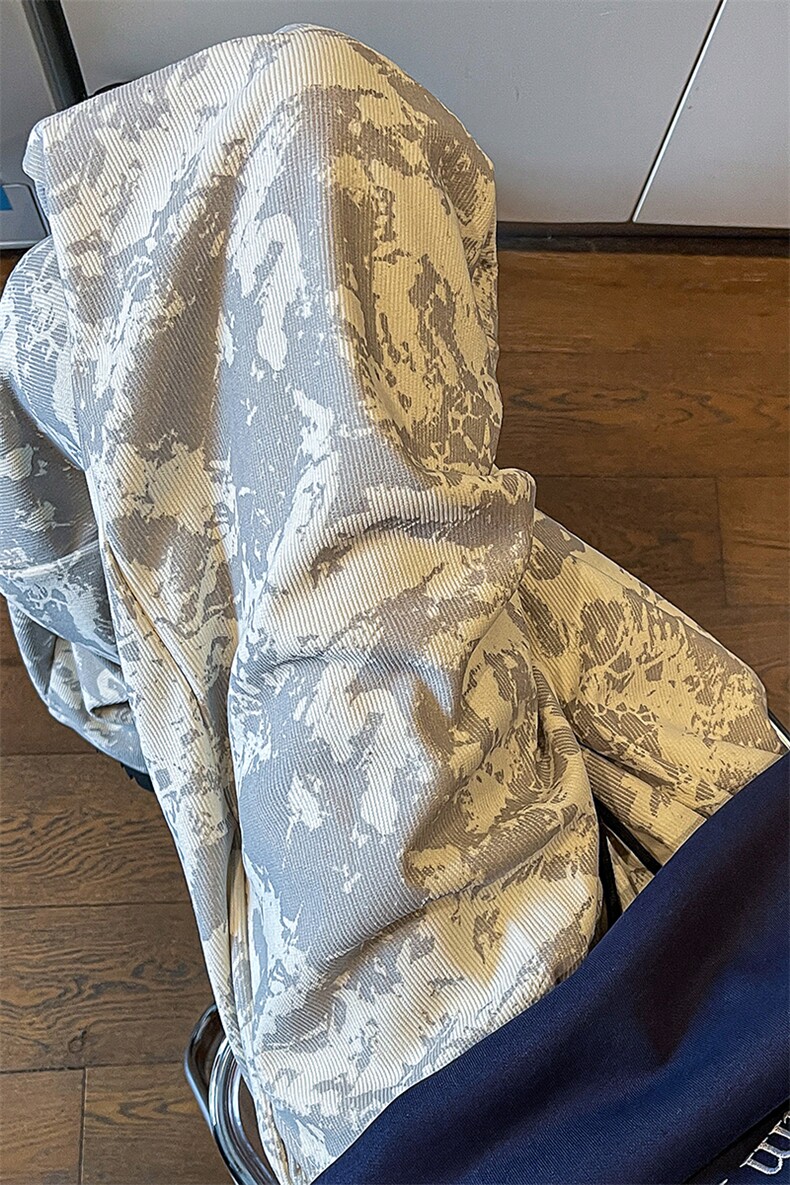 美式扎染灯芯绒裤子大码迷彩休闲裤运动卫裤直筒阔腿裤KZ1978/P55,男装休闲裤,电商B238