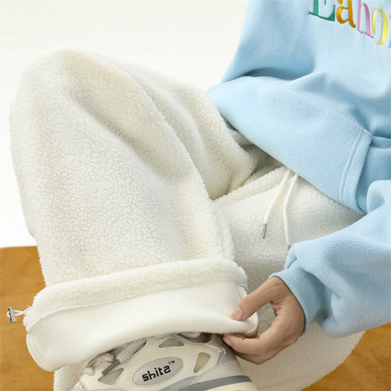 【现货】A755加绒-特P50控88480克羊羔毛加绒加厚休闲裤东北棉裤，男装棉裤，电商B335