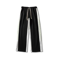 D232-CF01-P5068拼色男女休闲裤，男装休闲裤，电商D232A