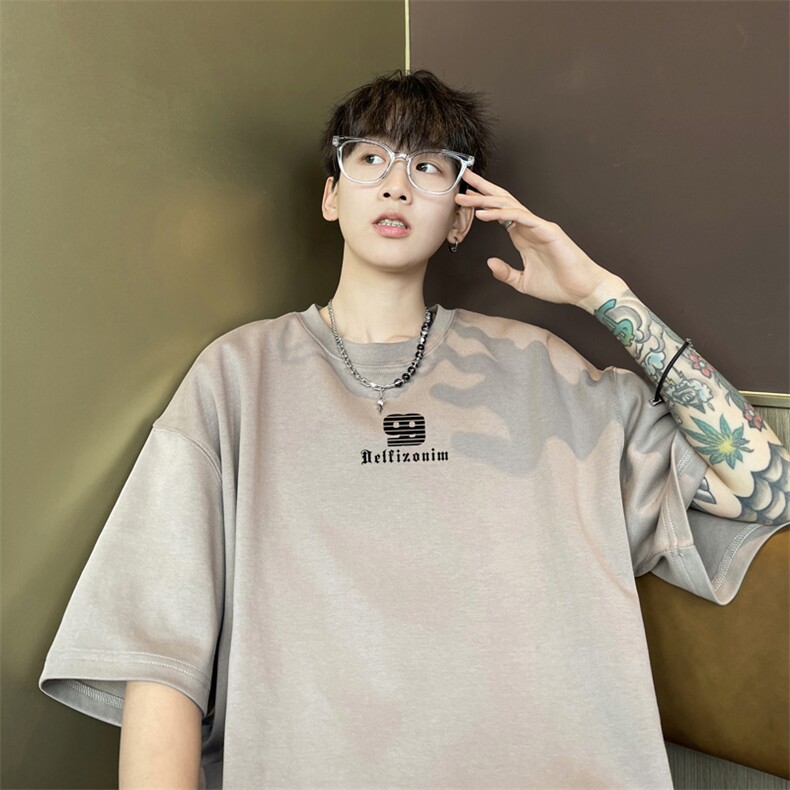 230g重磅纯棉! 夏季短袖t恤男半袖男NT188-特P 19  控38图片