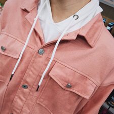 204-JK02-P45男装外套全棉春秋季休闲夹克男士年棒球服外衣韩版，男装夹克，星座204