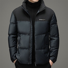 2023新款冬季中年男羽绒服加厚外套爸爸装宽松上衣YYYR102-P240，男装羽绒服，电商B212（原钱塘6029）