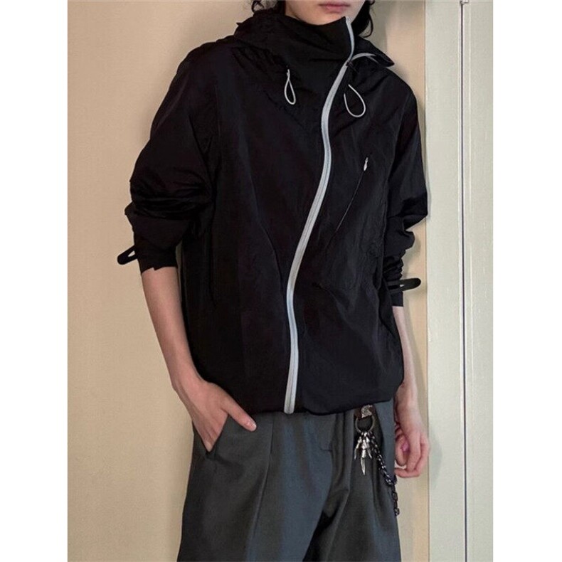 防晒衣男女透气休闲防晒服运动骑行夏季连帽外套FY127,男装防晒衣,星座1116A（原606A-3）