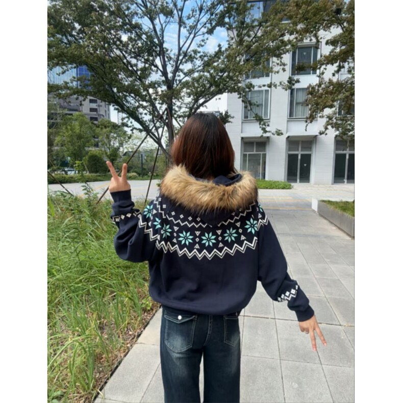 5693-P67原版做工毛领可拆卸纯棉华棉复合连帽卫衣薄款/加绒,男装卫衣,星座617A-2