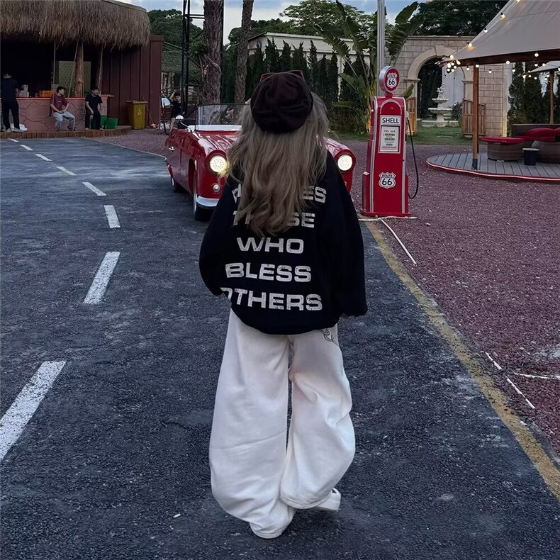 M617-P62牛仔裤女潮流街舞街头滑板高街时尚个性潮涂鸦新款,男装牛仔裤,电商B323A