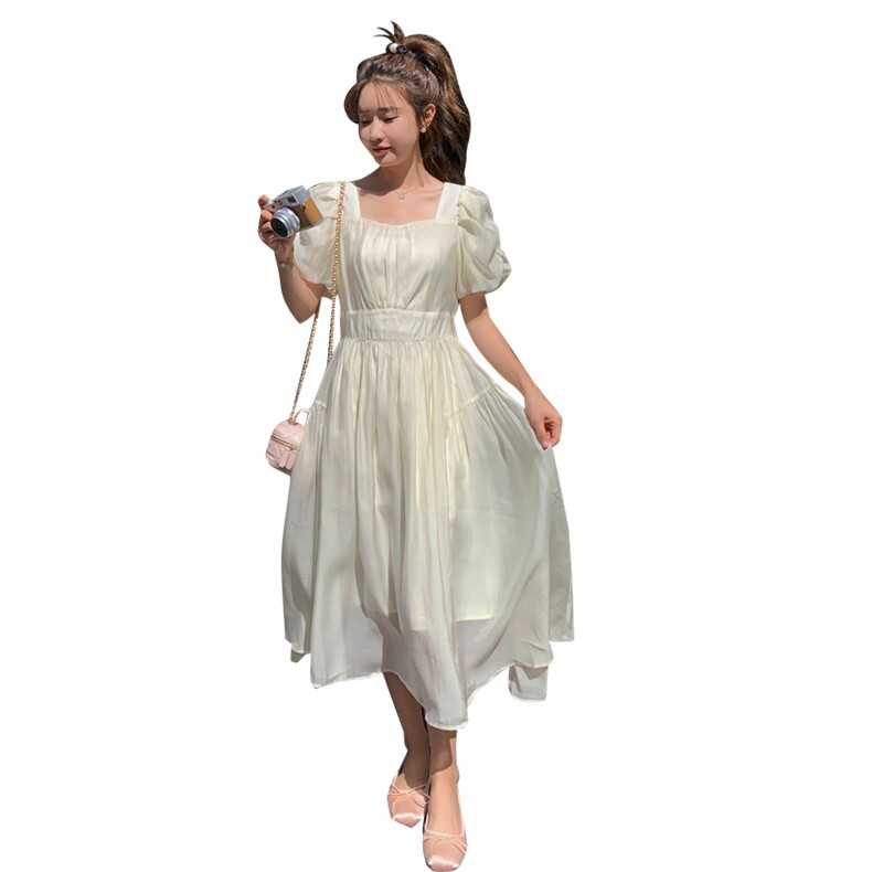 【新款有现货】纯色连衣裙82362-P115-K165,女装连衣裙,一九零