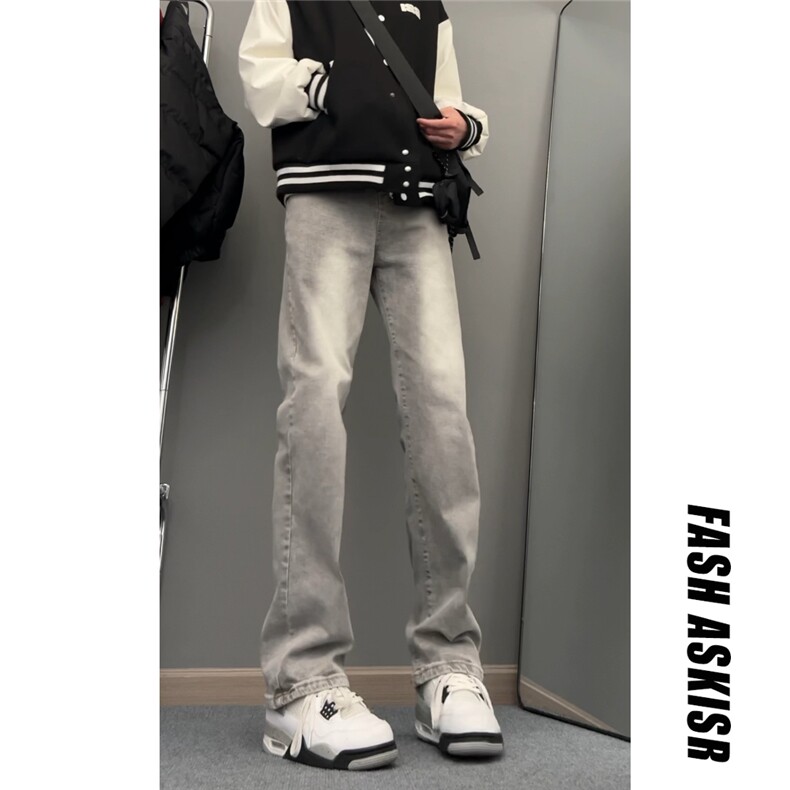 抖音得物品质百搭牛仔裤212-2-DY154-特P60加绒特P65,男装牛仔裤,星座808A-1
