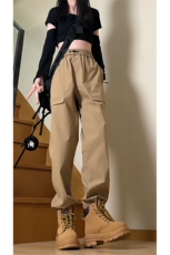 主推款5个颜色S-4XL2026春季大码防水冲锋裤休闲工装裤K828特P45，男装工装外套，电商A309