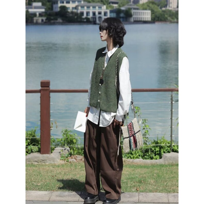 时尚文艺百莱绒毛衣新款慵懒百搭简约ins潮流气质流行日系原宿,男装针织衫/毛衣,星座1013-1