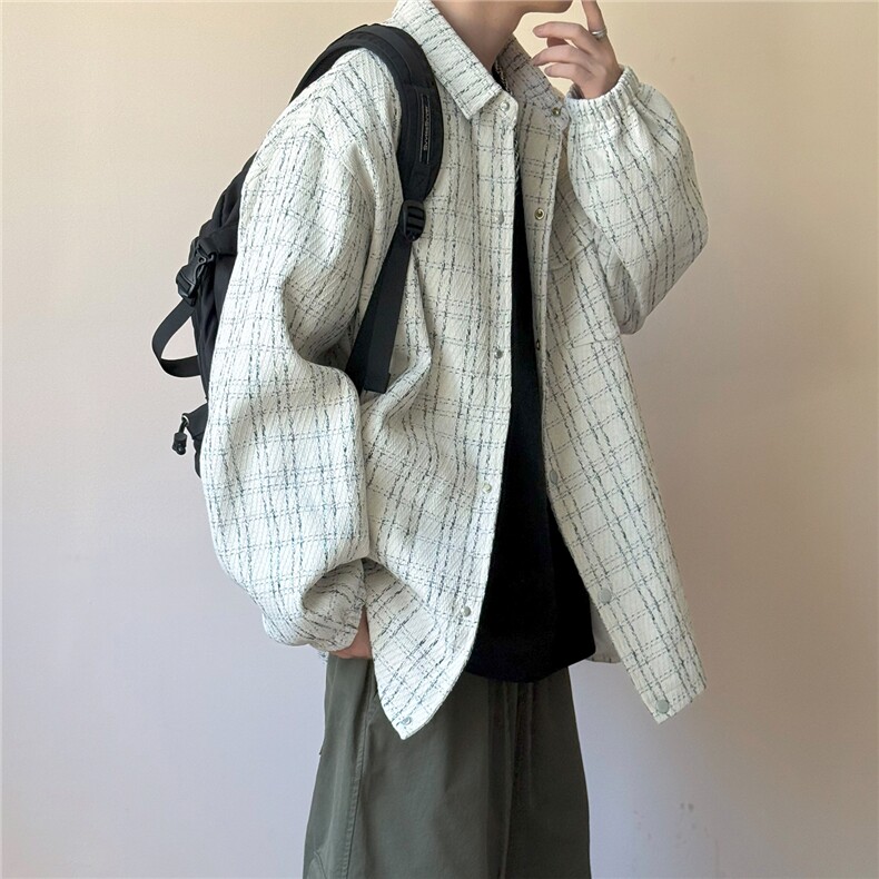 现货秋新款夹克外套宽松休闲中性风上衣小香风A351-AJ2561-P105,男装夹克,电商A351