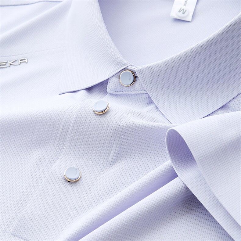 主推数据华夫格无缝凉感T恤2025新款短袖高端无痕冰丝多色Polo衫，男装Polo衫，电商D342