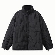 【现货主推】YR6095-P265羽绒服男特种工艺领包边设计压胶外套，男装羽绒服，星座810(原QT5070)