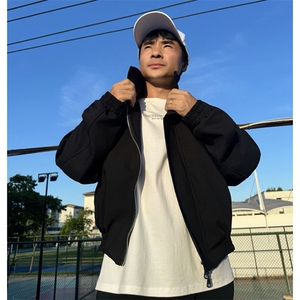 Y002男女垫肩宽松高质量夹克外套行政夹克衫美式飞行cleanfit开衫图片