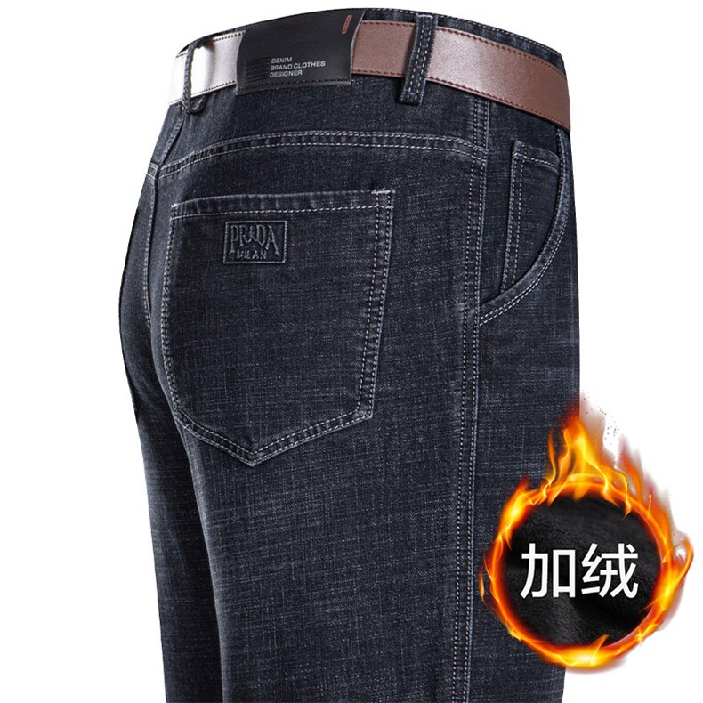 牛仔裤面料好签收高大货备足加绒加厚不断货,男装牛仔裤,钱塘207-1
