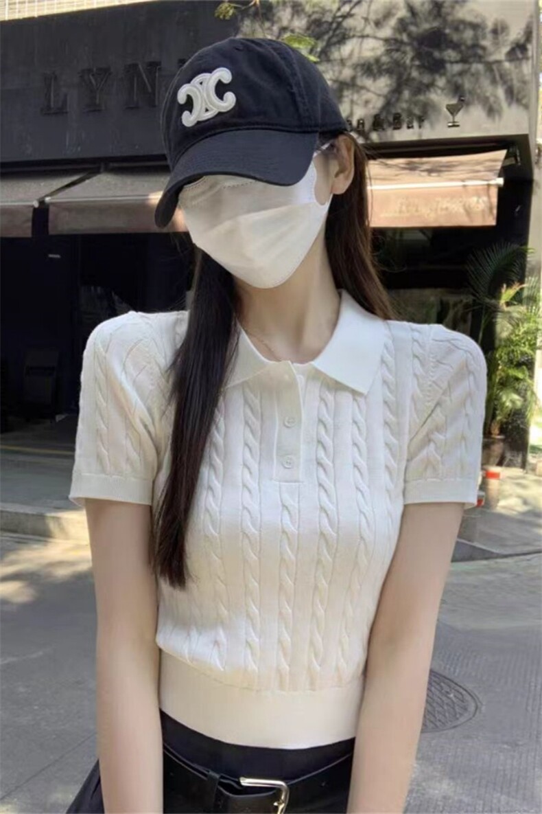 2025夏季新款宽条纹短袖,女装T恤,锦瑟羊绒