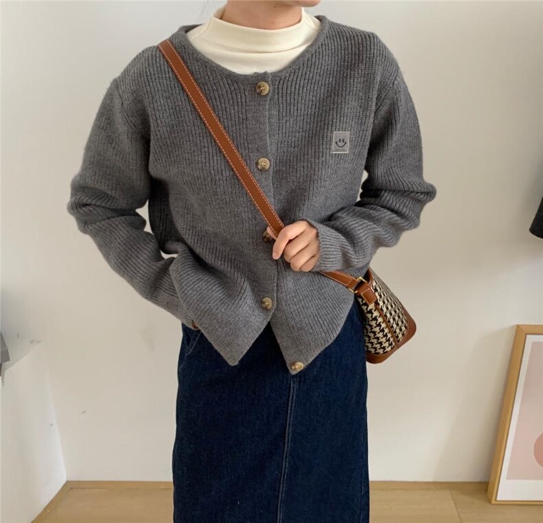 密织开衫，其它，素妮