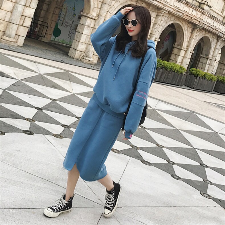 现货8511B-W102021春秋季新款套装卫衣连帽,女装卫衣/绒衫,惟卡贝娜