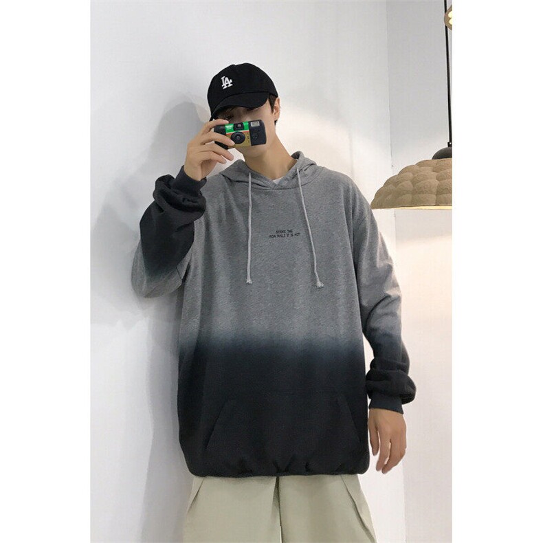 W191-特P50春秋纯棉吊染渐变休闲印花卫衣,男装卫衣,星座703