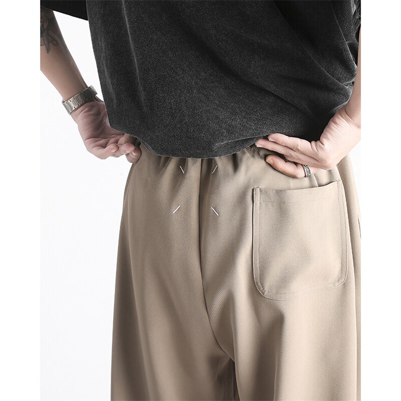 春夏新款马吉拉冰丝弯刀休闲长裤大码 M~4XL XZ604-KG72-P50控68图片