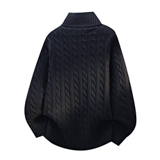 MY7356-TP55高品质半拉链针织衫打底衫长袖半高领毛衣外套，男装T恤，电商A320