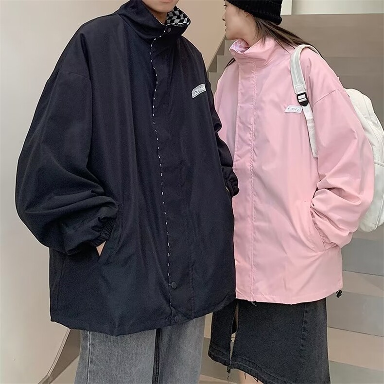 新款翻领长袖男收口袖春气质潮拉链外穿夹克J637P50,男装夹克,星座1116-2