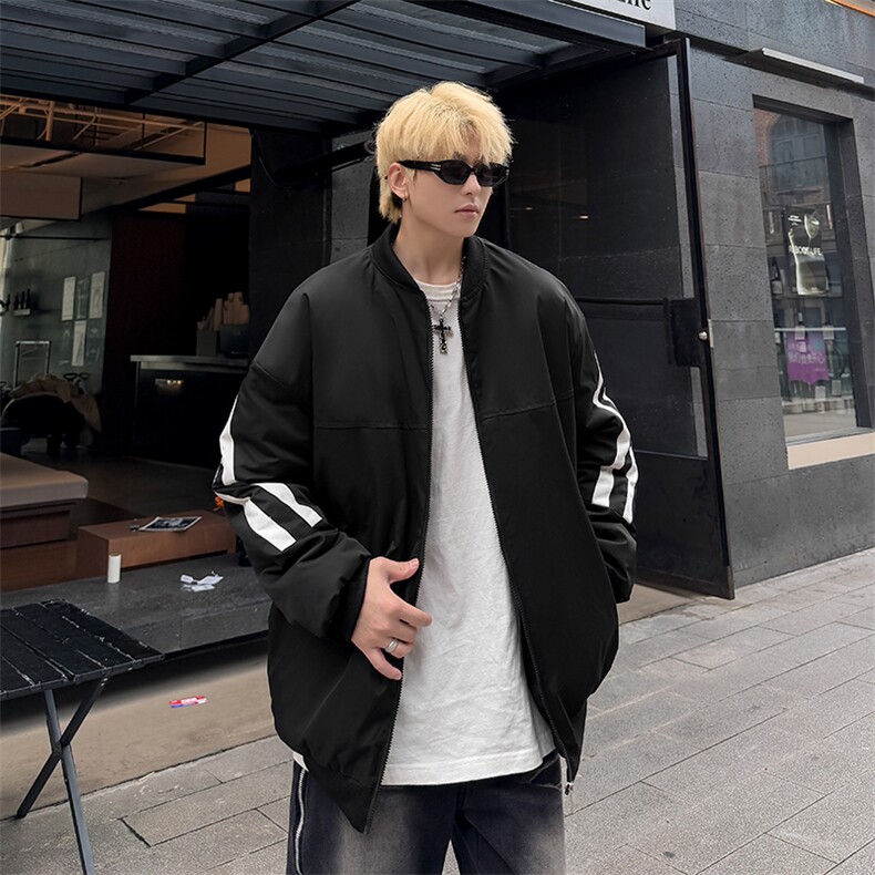 特p80控138抖控148绗棉三条杠棉服外套情侣格子棉衣面包服男MY247,男装棉衣,电商B370