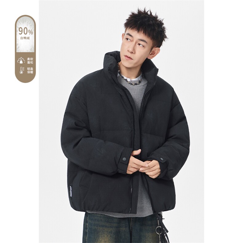 2025冬季新款港风无影墙大码90%白鸭绒羽绒服M-4X2510-特P239,男装羽绒服,电商A022