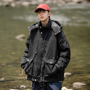 森系棉衣男防风防水冲锋衣棉服棉袄加厚棉服外套YH-MY2302-P100,秋季丝绸白衬衣怎么搭配图片