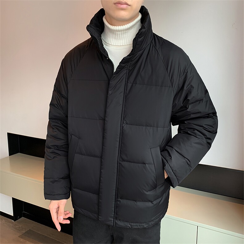 （）卡通工重艺立领潮牌宽松落肩情侣200斤团体情侣羽绒服,男装羽绒服,星座301D-4(原星座1004-4）