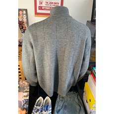 2025冬季新款港风假模大码双拉链开衫毛衣M-3XJM25899-特P60，男装针织衫/毛衣，电商A022