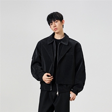 秋冬新款拼接结构皮衣夹克JK935-P95控158，男装夹克，电商A072