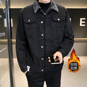 JK902J-p68 M-5XL 控108 加绒羊羔绒牛仔夹克CITYBOY图片