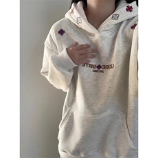 1506A/GG3230/P46美式民族风刺绣重磅连帽卫衣，男装民族服装，星座1506A