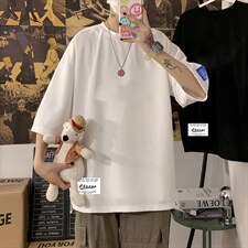 Q11062-P30春夏季七分袖t恤男大码五分袖男短袖中袖，男装T恤，电商A040