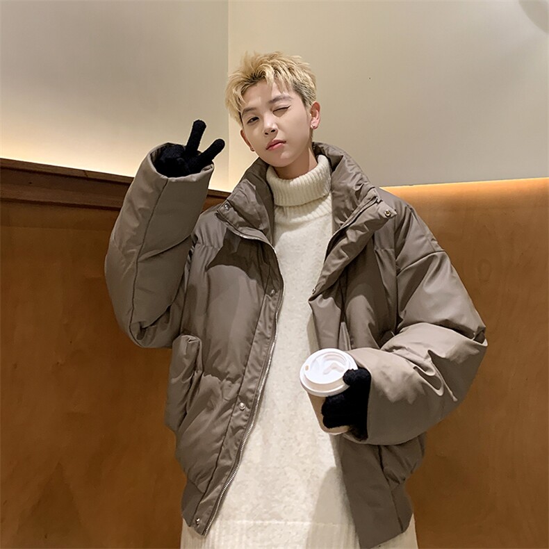 冬季pu皮短款棉服男棉衣外套MY258P80直播,男装棉衣,星座1904A