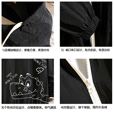 FS63136-P55薄款防晒衣男透气防紫外线钓鱼外套冰丝防晒服，男装夹克，电商A040A