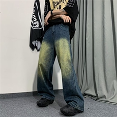 日系牛仔裤ins长裤慵懒潮夏季时尚原宿青春流行潮流新款N507P45，男装牛仔裤，星座1116-2