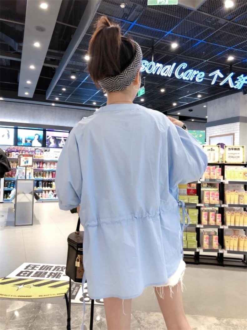 一杭主打款2178#腰间抽绳上衣，女装，一杭