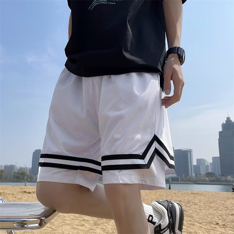 潮气质ins男夏季慵懒宽松型时尚潮牌休闲裤五分裤运动裤K3831-P28,男装休闲裤,星座412-3