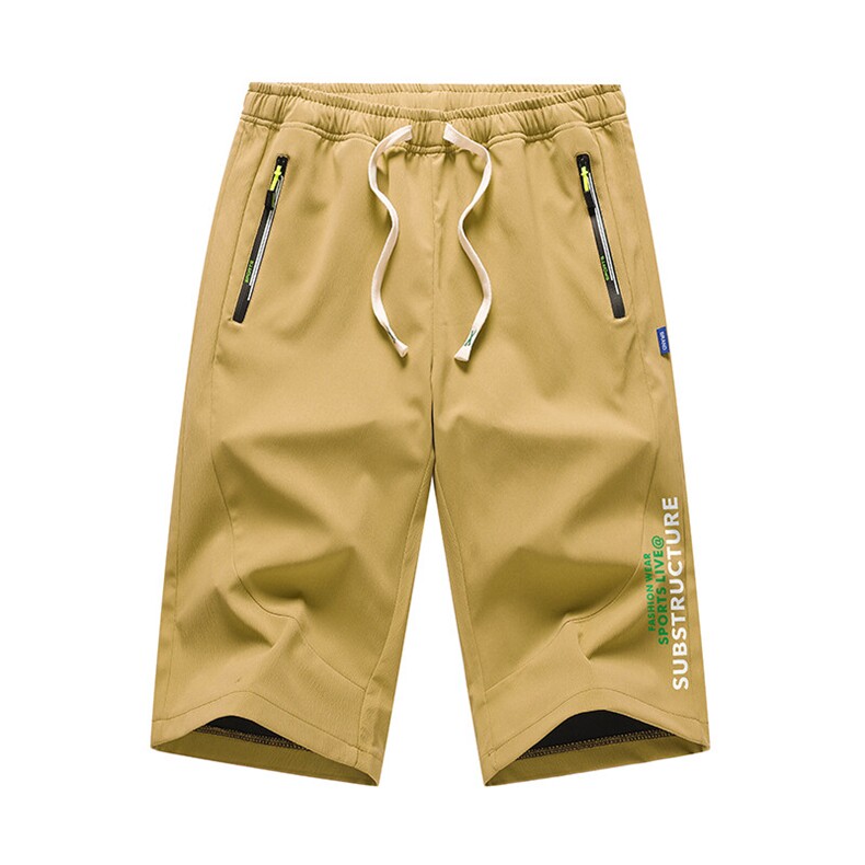 2025夏季新款男士七分裤时尚休闲马裤潮流男裤子KZ1086-P28，男装休闲裤，星座217-4